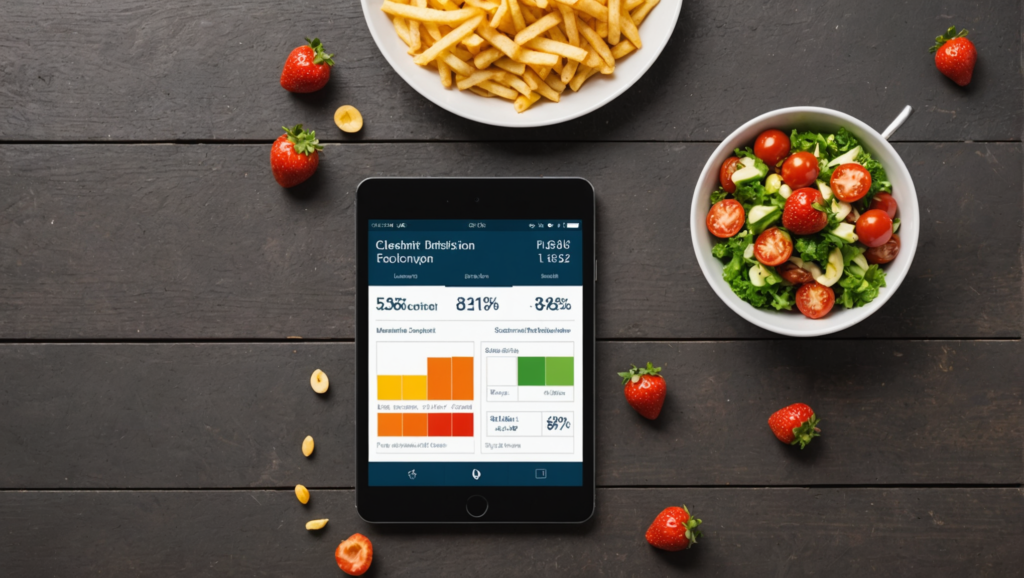 découvrez des exemples de répartition idéale des macro-nutriments avec un calculateur de calories pour optimiser votre alimentation.