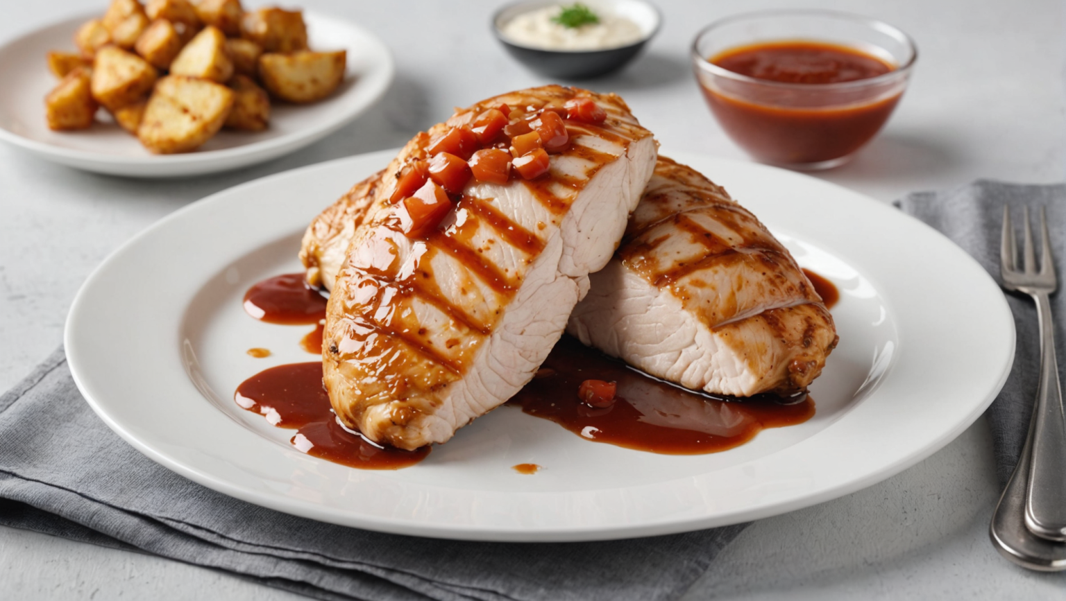 🥗 Protéines à la loupe Combien en trouveton dans 100g de poulet ? 🍗