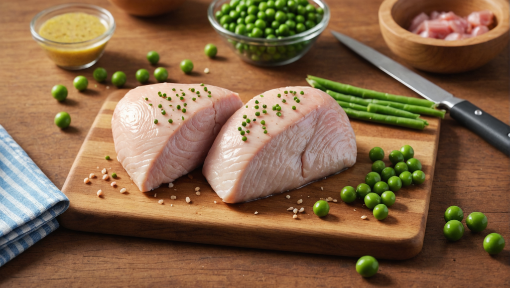 découvrez combien de protéines se trouvent dans 100 g de poulet. cet article vous éclairera sur la valeur nutritionnelle du poulet, ses bienfaits pour votre santé, et comment l'intégrer dans votre alimentation pour un régime équilibré.